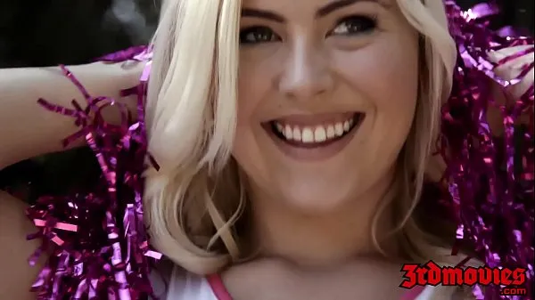 Watch Blonde cheerleader fucked hard by a BBC power Movies