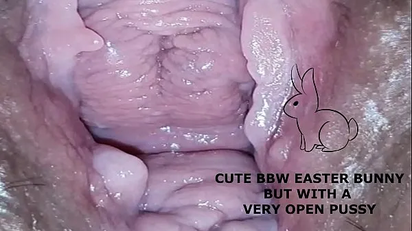 Cute bbw bunny, but with a very open pussy 파워 무비 보기
