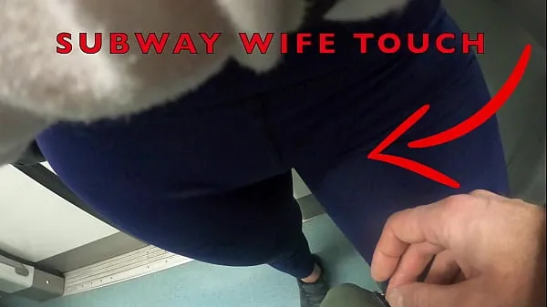 Watch My Wife Let Older Unknown Man to Touch her Pussy Lips Over her Spandex Leggings in Subway power Movies