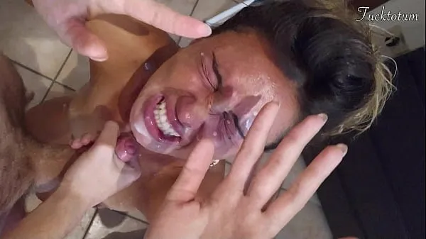 Watch Girl orgasms multiple times and in all positions. (at 7.4, 22.4, 37.2). BLOWJOB FEET UP with epic huge facial as a REWARD - FRENCH audio power Movies