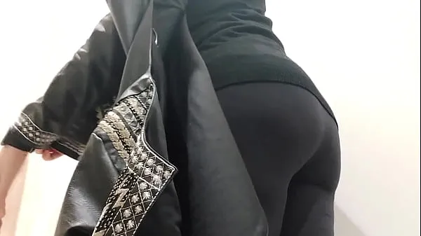 Watch Your Italian stepmother shows you her big ass in a clothing store and makes you jerk off power Movies