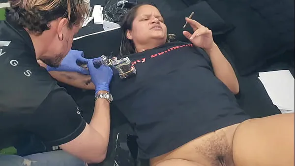Watch My wife offers to Tattoo Pervert her pussy in exchange for the tattoo. German Tattoo Artist - Gatopg2019 power Movies