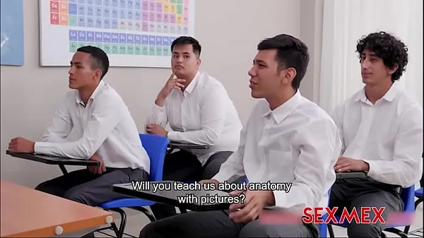 Watch TEACHER FUCKING WITH HER STUDENTS IN THE CLASSROOM power Movies