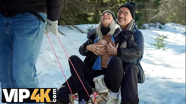 Titta på DADDY4K. Sex(-cident) While Skiing power-filmer